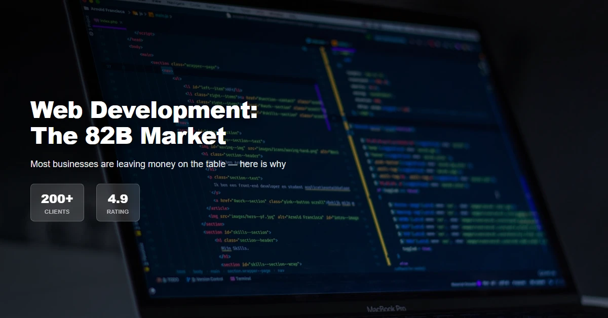 Featured image for: Web Development in 2026: A Billion Market That Most Businesses Are Underutilizing - Lexx.in Digital Products