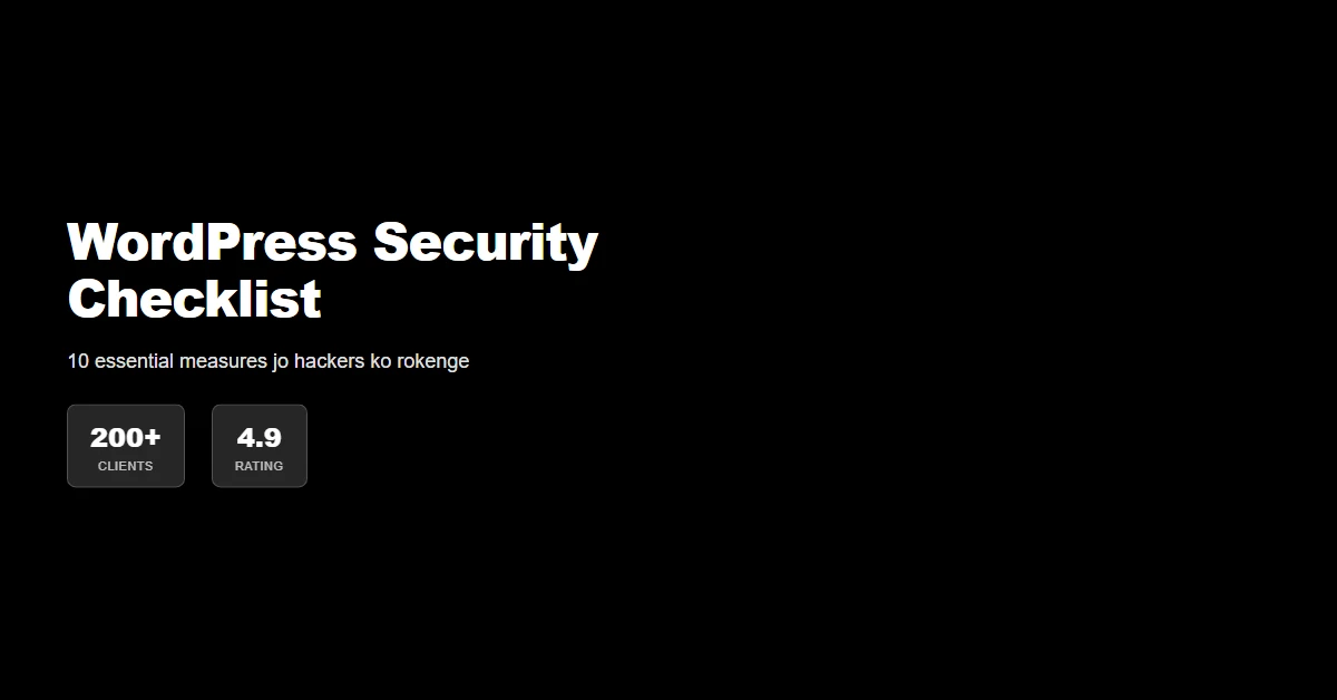 Featured image for: WordPress Security Best Practices 2026: Protect Your Website From Hackers - Lexx.in Digital Products
