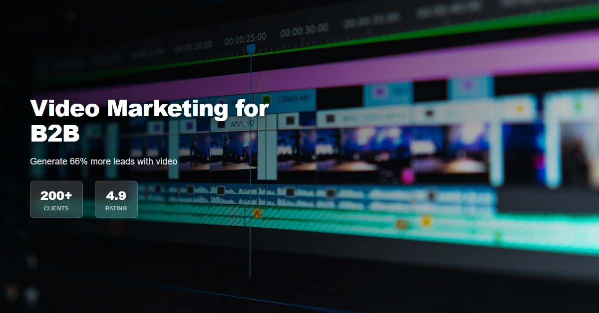 Featured image for: Video Marketing for B2B Companies: Complete Guide - Lexx.in Digital Products